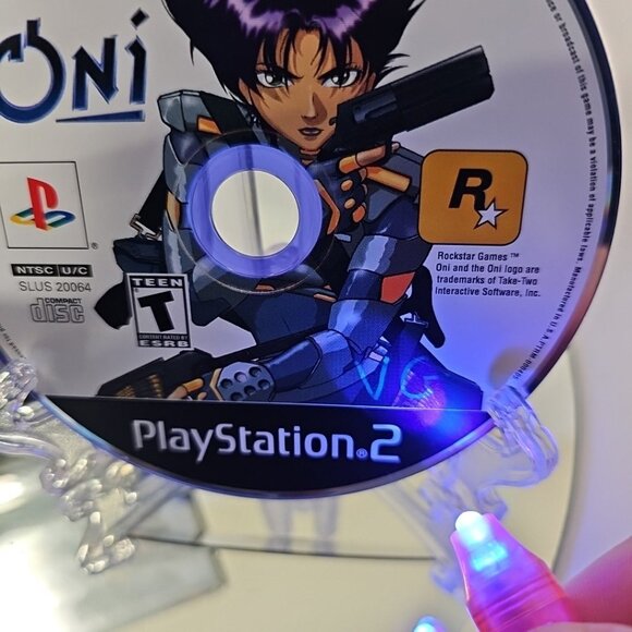 Oni (Sony PlayStation 2, 2001) PS2 - Tested w/Manual Rockstar - Picture 5 of 16
